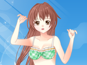 anime summer girl dress up