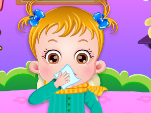 Baby Hazel Goes Sick