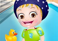 Baby Hazel Swimming Time