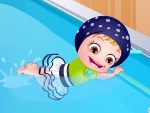 Baby Hazel Swimming Time