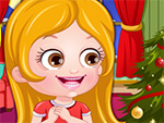Baby Hazel Christmas Dressup