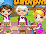 Baby Madison Camping