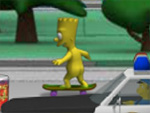 Simpsons Çıplak Skate