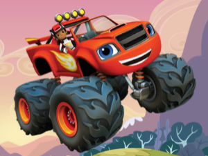Blaze Monster Truck Hidden Letters