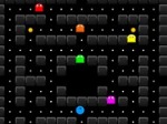 blå Pacman