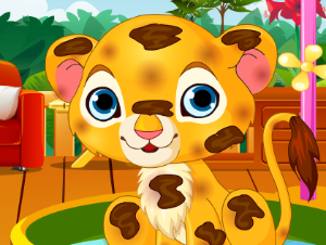 El cuidado del perrito León