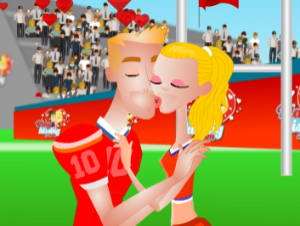 Первоначальный поцелуй Cheerleader