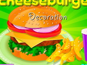 Cheeseburger Dekorasjon