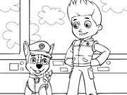 Coloring Paw Patrol