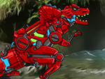 Dino Robot Battle Field
