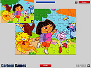 Dora Cartoon Jigsaw