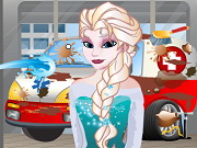 Elsa Ambulance Washing