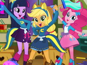 Equestria Girls Classroom Cleaning