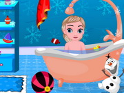Frozen Baby Summer Bath