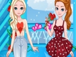 Frozen Sisters Valentine Date