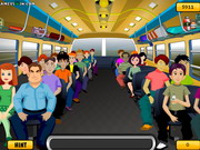 Ônibus escolar engraçado