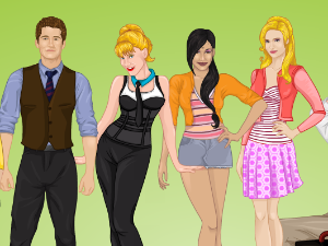 Glee Cast Dressup