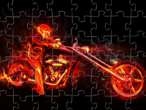 Hell Rider Puzzle