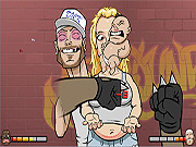 K-Fed tánc a tűzzel