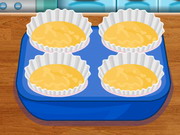 Ladybug Cooking Cupcakes