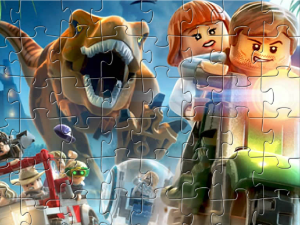 Lego Jurassic World Jigsaw