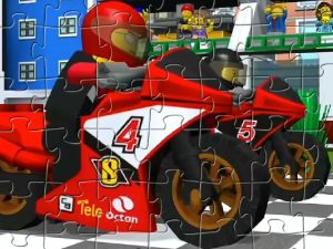 Lego Moto Racing Puzzle