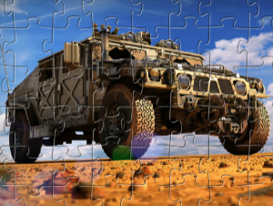 Military Hummer Jigsaw