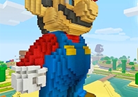 Minecraft Super Mario