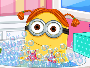 Minion Girl Spa Day