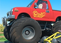 Oddbods Monster Truck