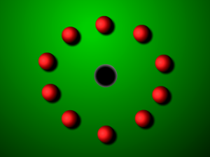 Piscina de un orificio