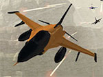 Orange Jet Fighter