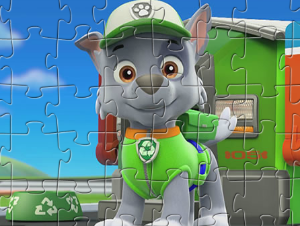 Quebra-cabeça Paw Patrol Rocky