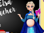 Pregnant Elsa School Teacher