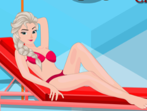 Princess Summer Beach Cleaning