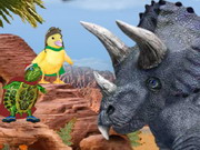 Guardar un dinosaurio bebé