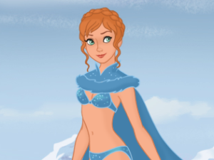 Снежная королева одеваются