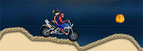 Spiderman de Halloween Racing