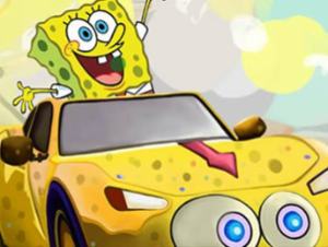 Spongebob Car Puzzle