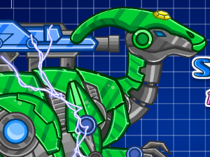 Steel Dino Toy Mechanic Hadrosaurs