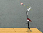 Stick Figure Badminton 2