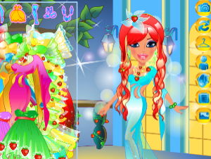 Strawberry Princess Dressup