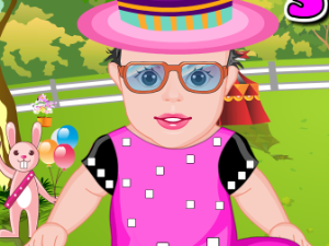 Vestir con estilo del bebé