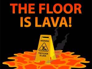 Floor is Lava Challenge Online