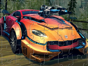 Transformers Car Puzzle