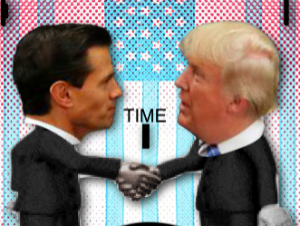 Trumps Awkward Handshakes