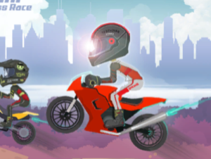 Up Hill Motocross Race