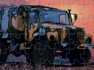 War Truck Puzzle